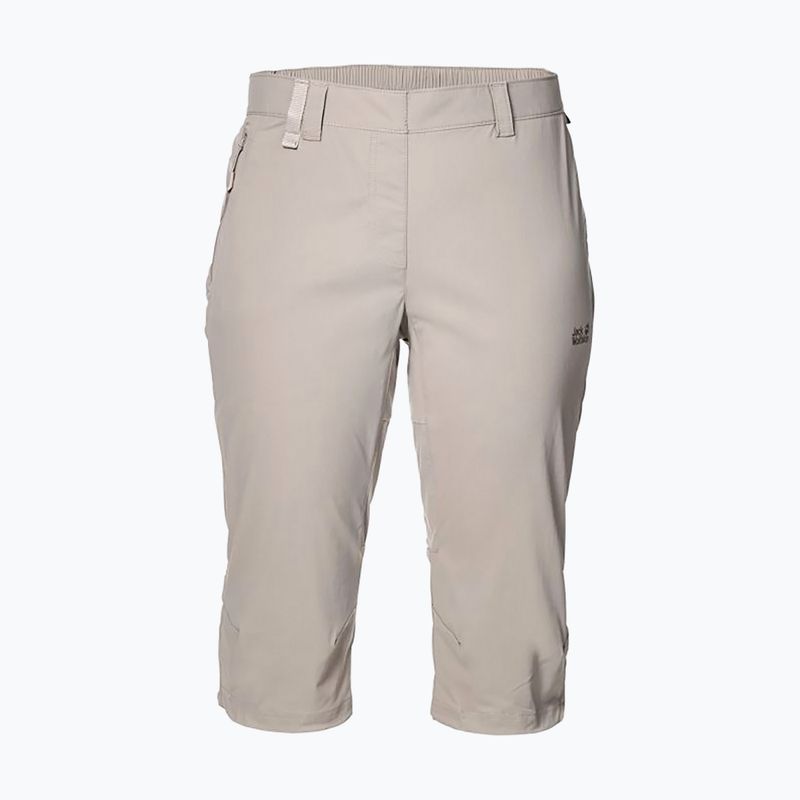 Дамски софтшел дрехи Jack Wolfskin Activate Light 3/4 beżowe 1503721_5041 9