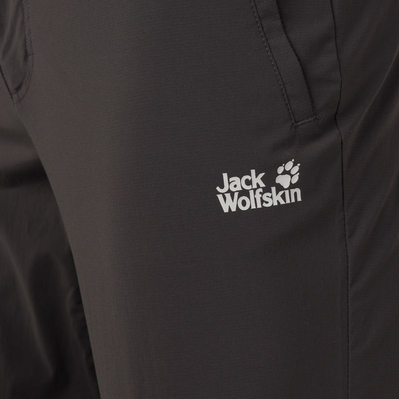 Мъжки софтшел панталони Jack Wolfskin Activate Light dark grey 1503772_6350 6