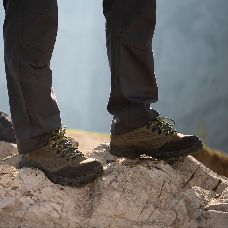 Мъжки софтшел панталони Jack Wolfskin Activate Light dark grey 1503772_6350 11