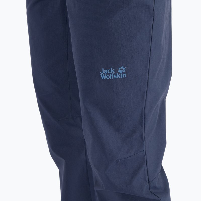 Дамски софтшел дрехи Jack Wolfskin Activate Light granatowe 1503842_1910 5