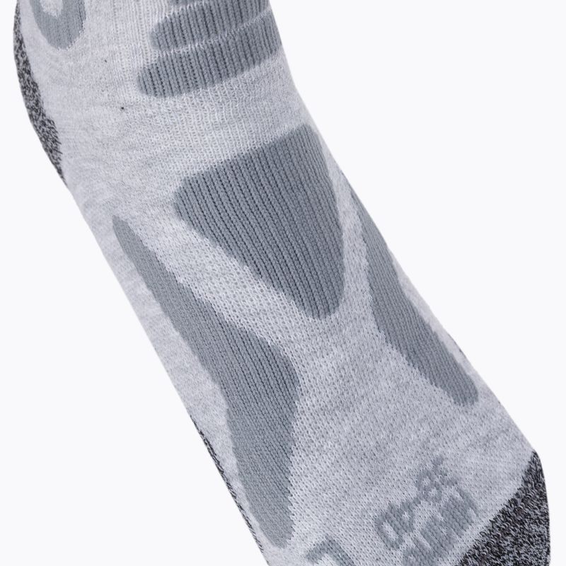 Трекинг чорапи Jack Wolfskin Hiking Pro Low Cut сиви 1904092_6113 3