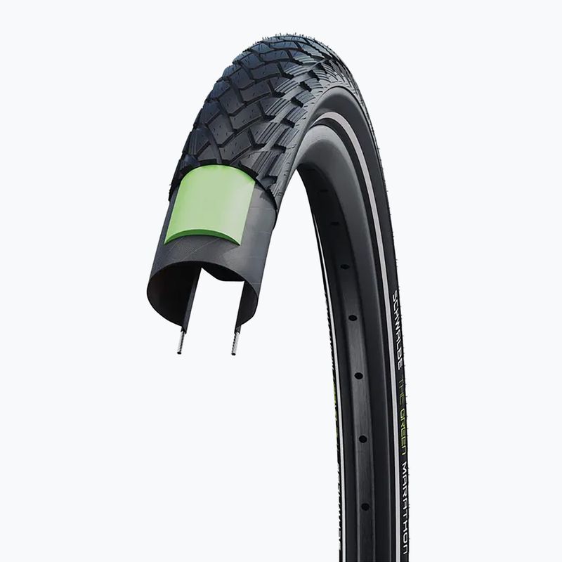 SCHWALBE Green Marathon GreenGuard Addix Eco 28 x 1.75 черна рефлексна велосипедна гума