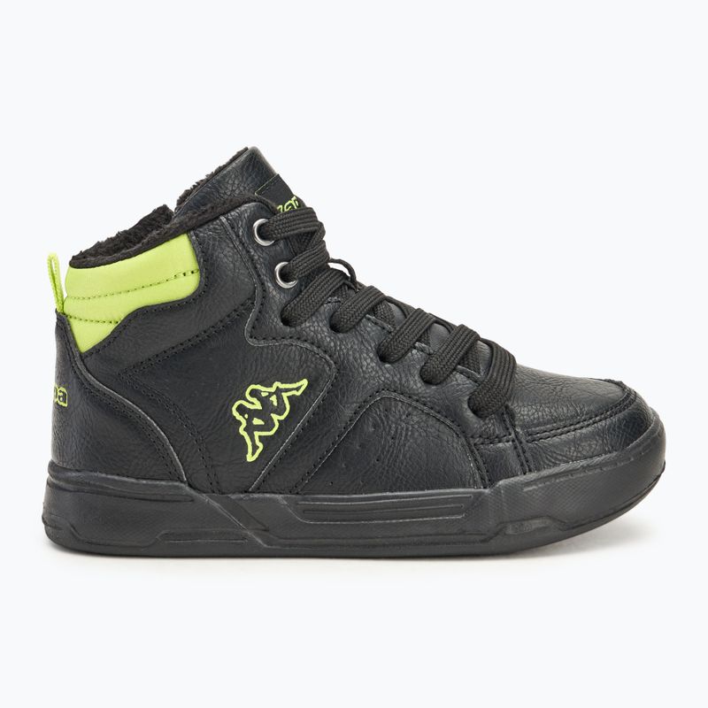 Buty dziecięce Kappa Grafton black/lime 2