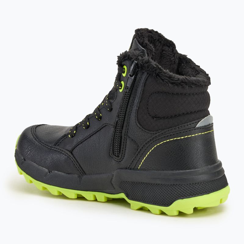 Buty dziecięce Kappa Grane black/lime 3