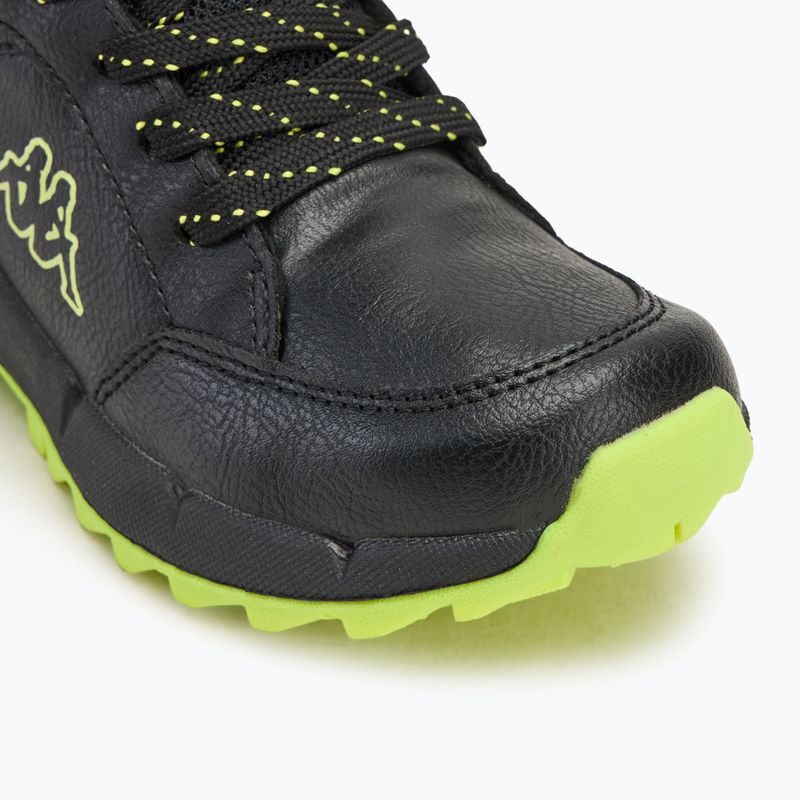 Buty dziecięce Kappa Grane black/lime 7