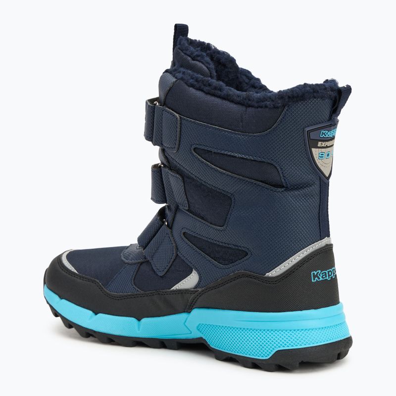 Детски ботуши за сняг Kappa Vipos Tex T navy/turquoise 3