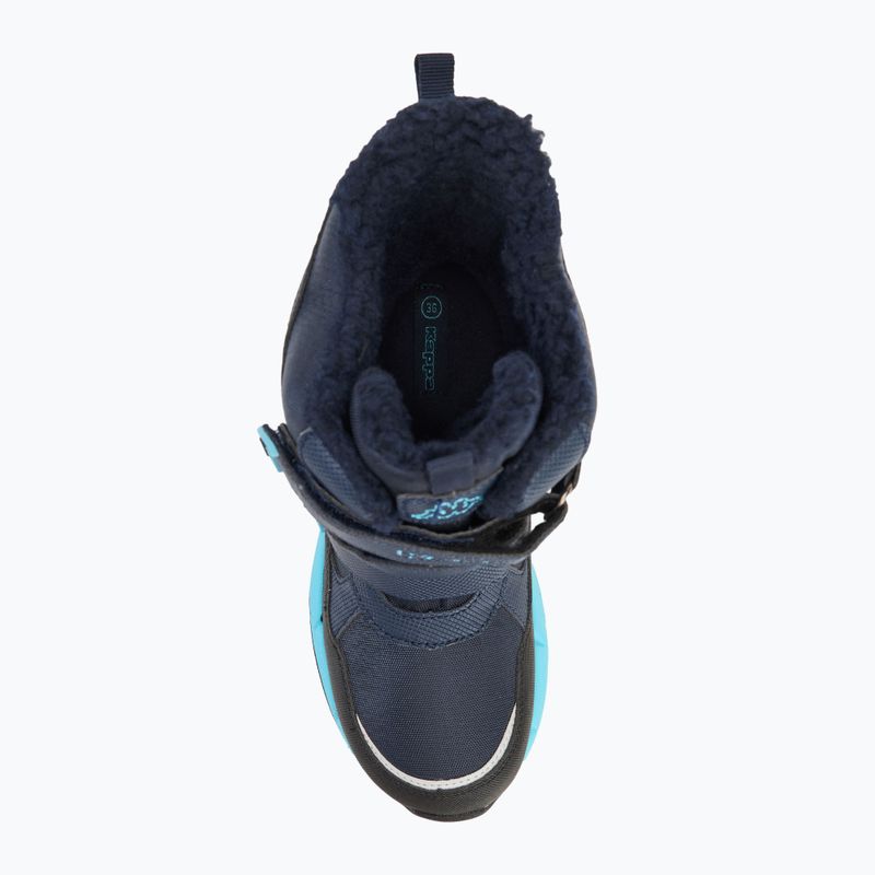 Детски ботуши за сняг Kappa Vipos Tex T navy/turquoise 5