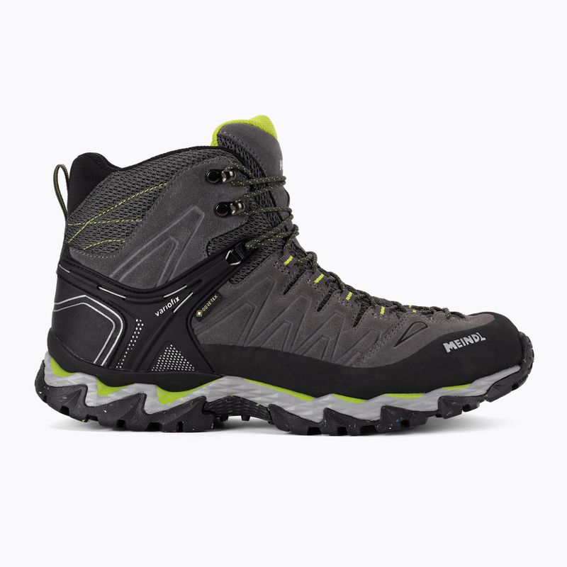 Мъжки ботуши за трекинг Meindl Lite Hike GTX anthracite/lime 2