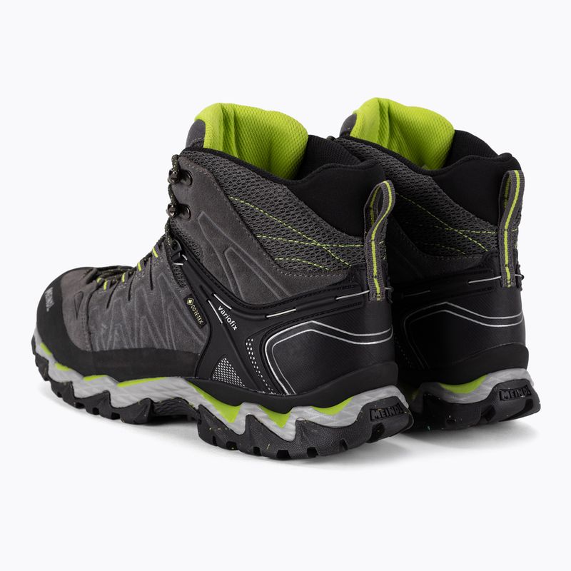 Мъжки ботуши за трекинг Meindl Lite Hike GTX anthracite/lime 3