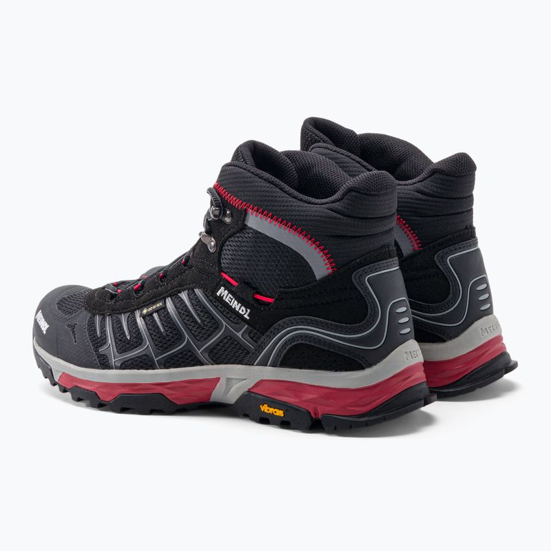 Мъжки ботуши за трекинг Meindl Finale Mid GTX black-red 4703/01 3
