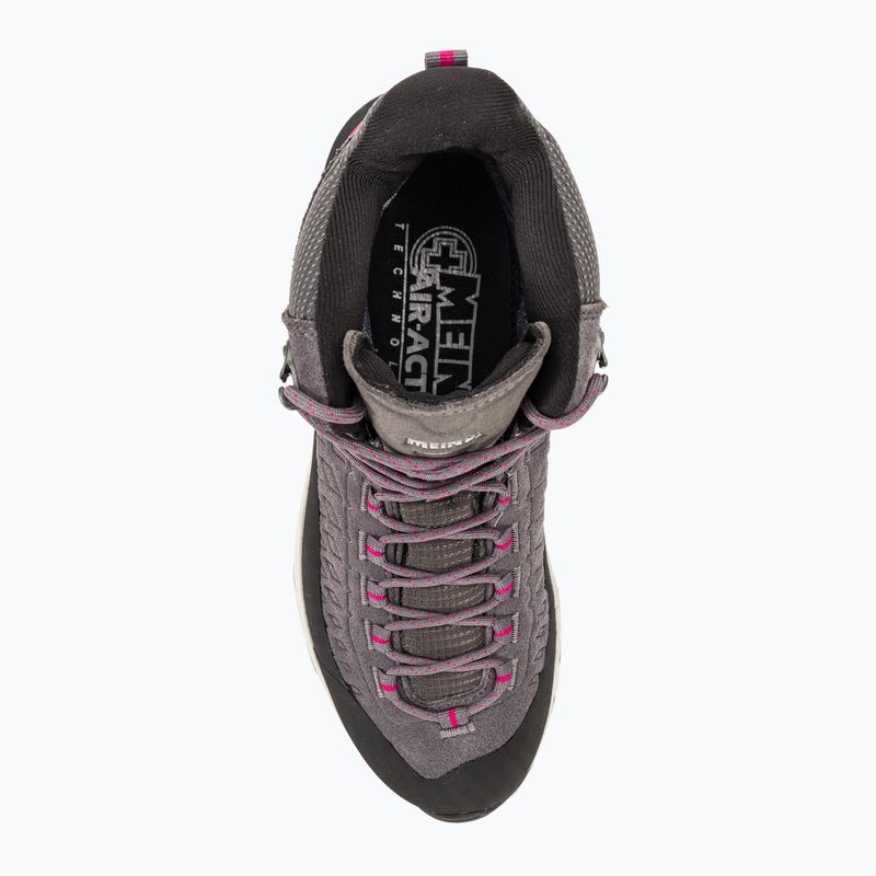 Дамски ботуши за трекинг Meindl Top Trail Lady Mid GTX grey/magenta 6
