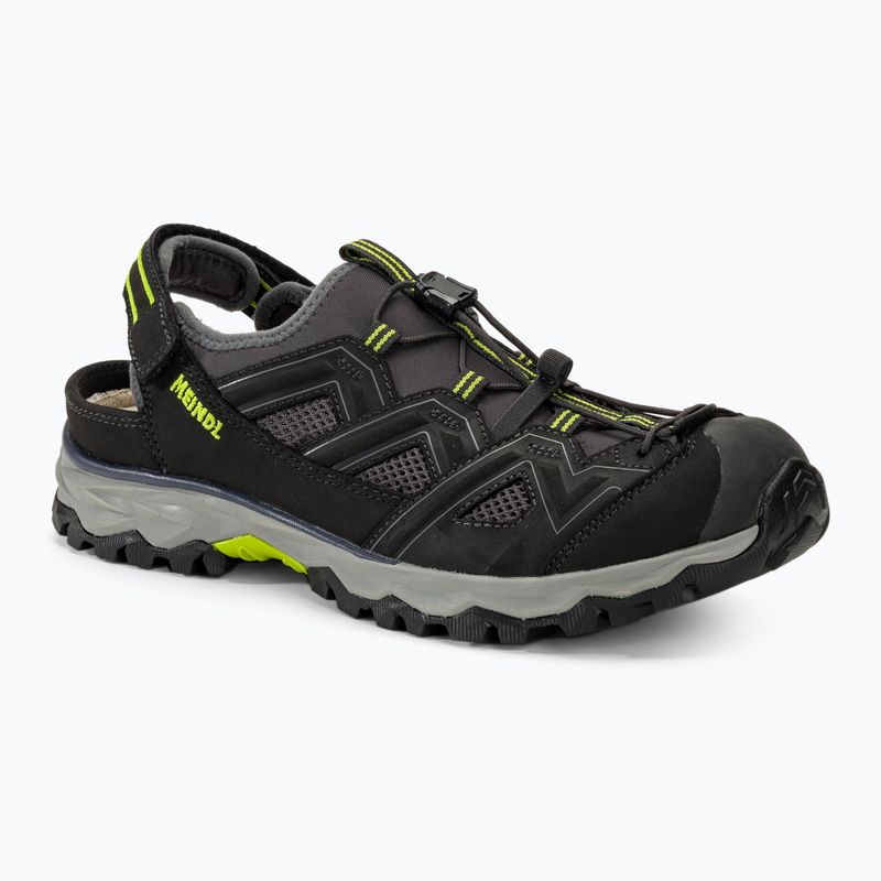 Мъжки сандали за трекинг Meindl Bari - Comfort fit anthracite/lemon