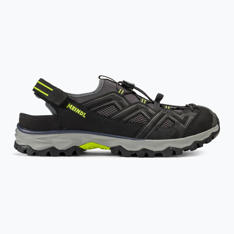 Мъжки сандали за трекинг Meindl Bari - Comfort fit anthracite/lemon 2