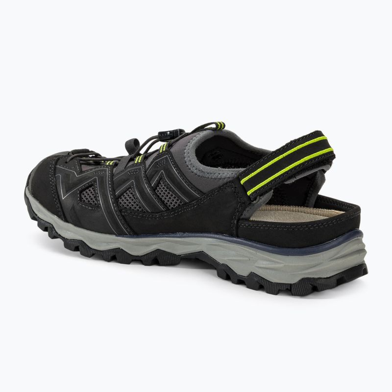 Мъжки сандали за трекинг Meindl Bari - Comfort fit anthracite/lemon 3
