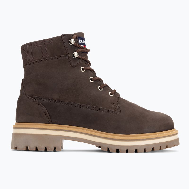 Мъжки обувки GANT Palrock тъмнокафяви 2
