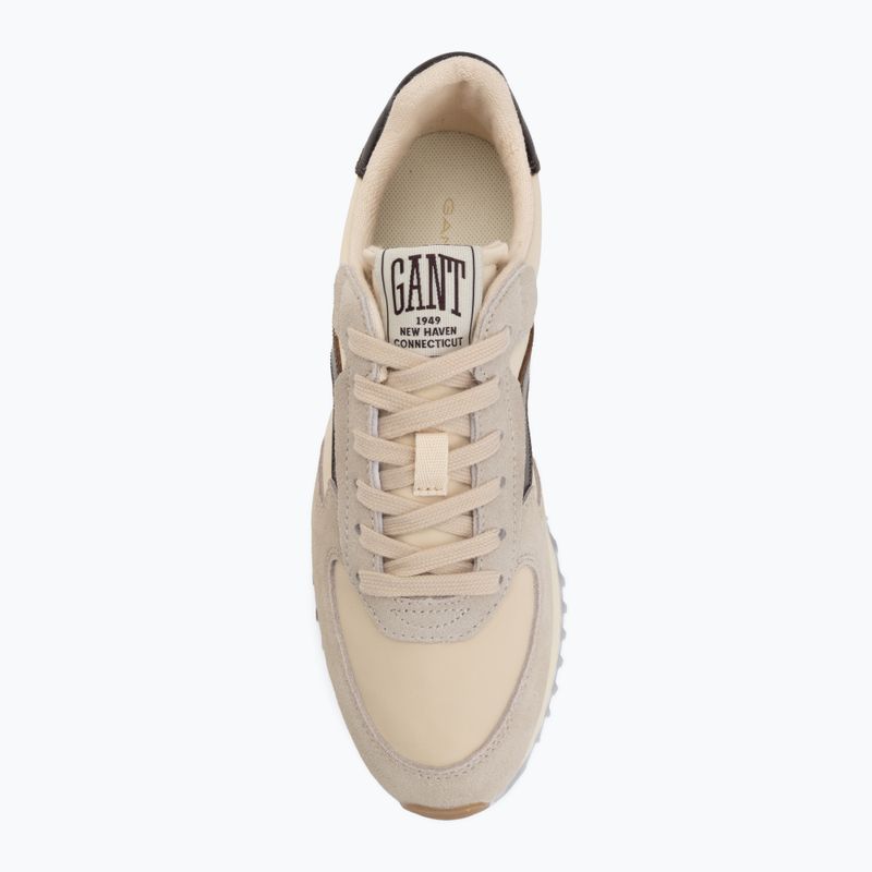 Дамски обувки GANT Beja beige/dark brown 5