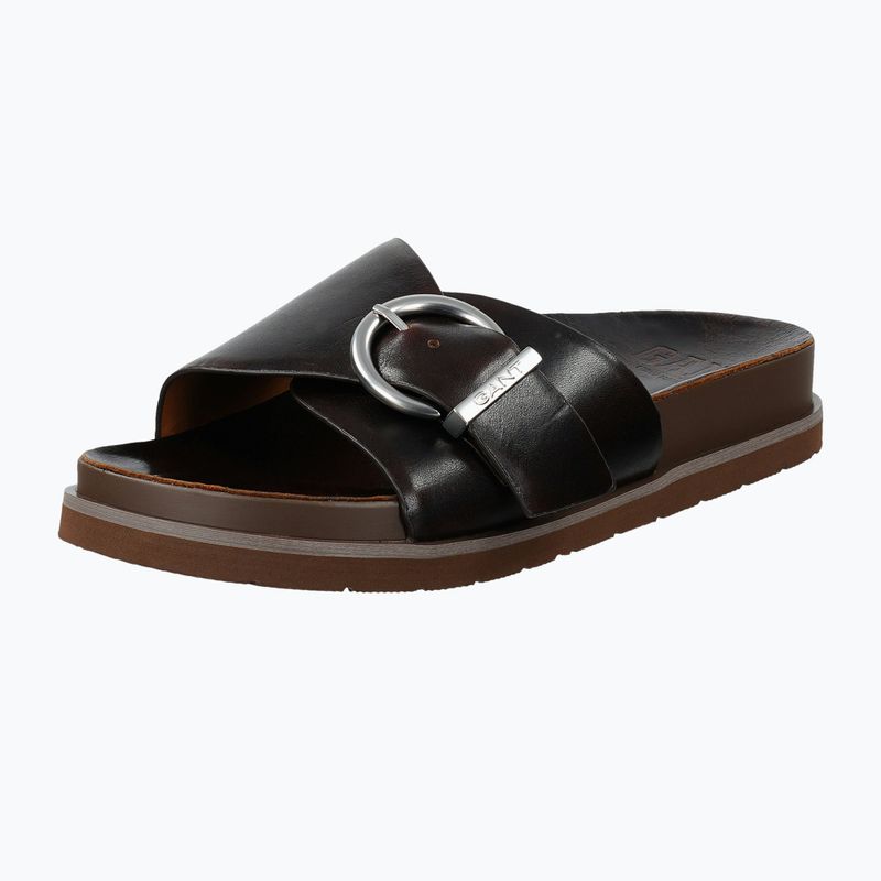 Дамски чехли GANT Mardale dark brown