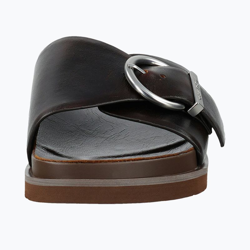 Дамски чехли GANT Mardale dark brown 3