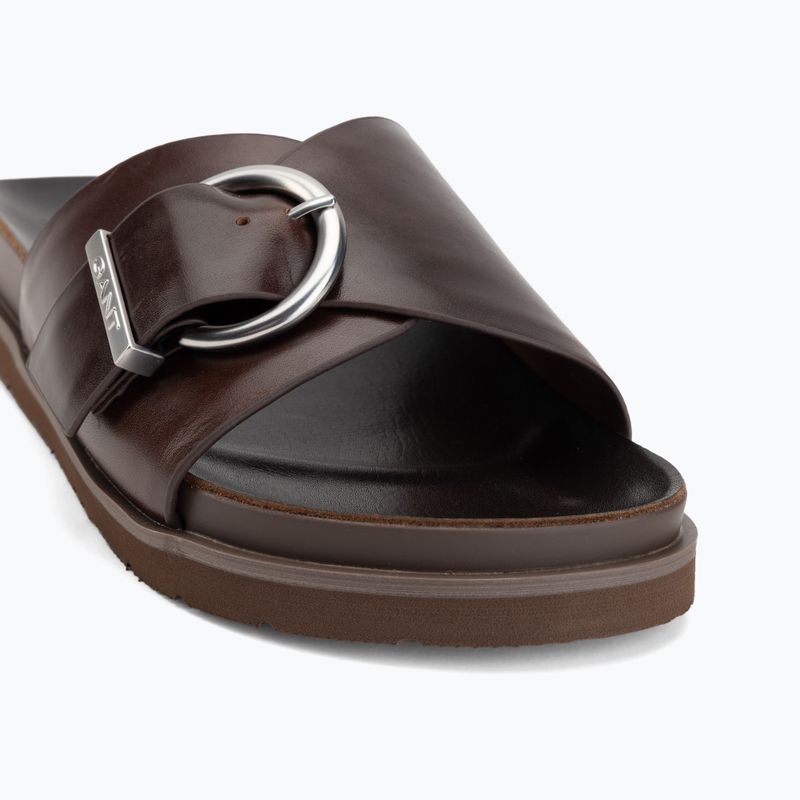 Дамски чехли GANT Mardale dark brown 7