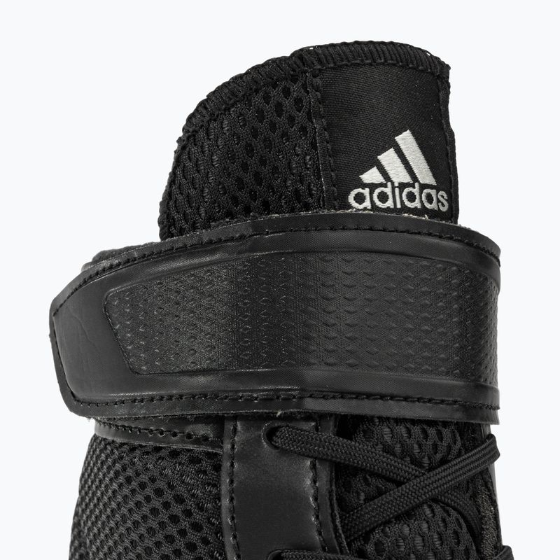 Мъжки боксови обувки adidas Combat Speed.5 черно/сребърно 8