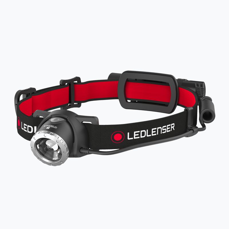 Ledlenser H8R Box черен/червен фар