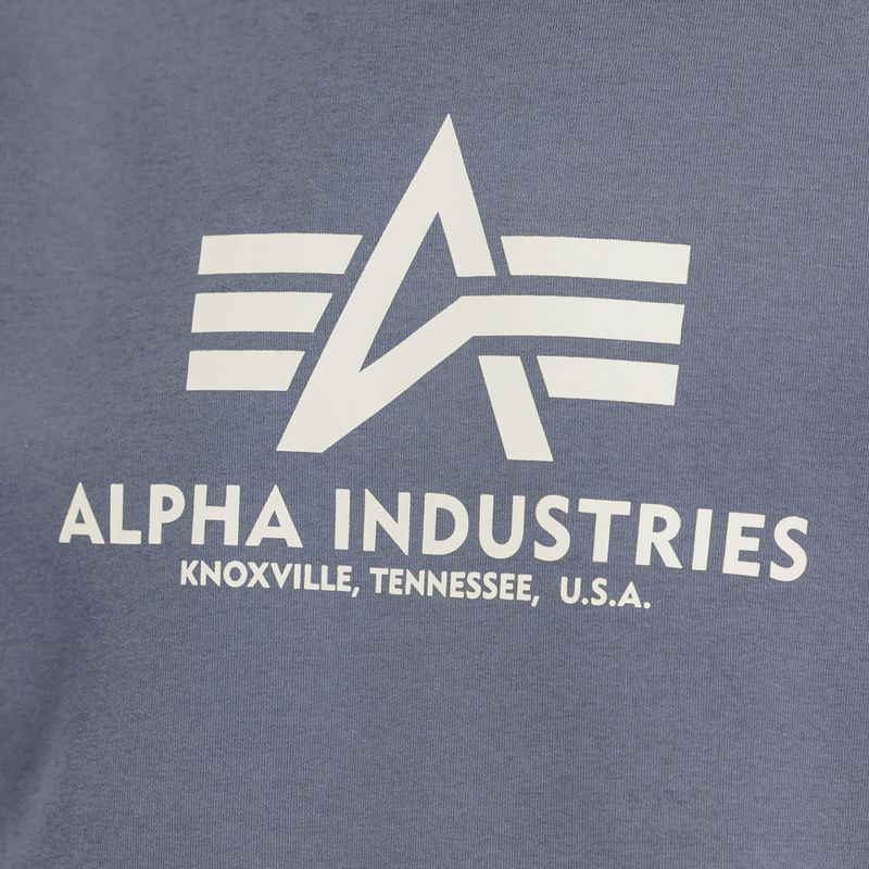 Мъжки суитшърт Alpha Industries Basic greyblack 4