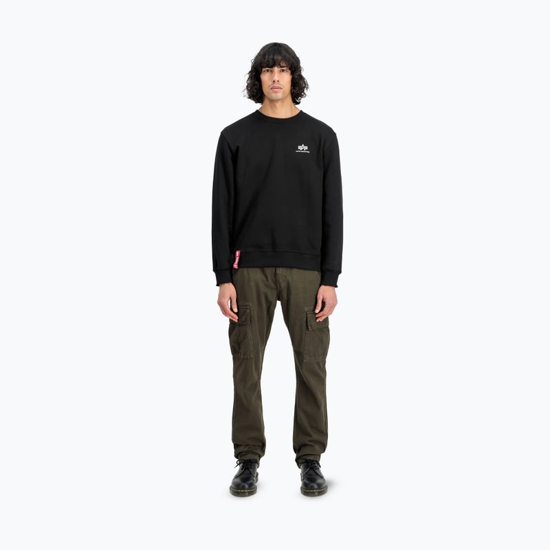 Мъжки потник Alpha Industries Basic Small Logo черен 2