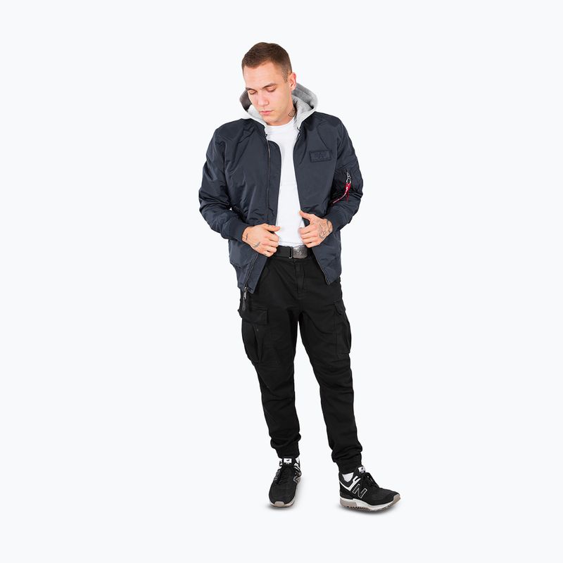 Alpha Industries мъжко яке MA-1 TT Two Tone Hood rep.blue 2