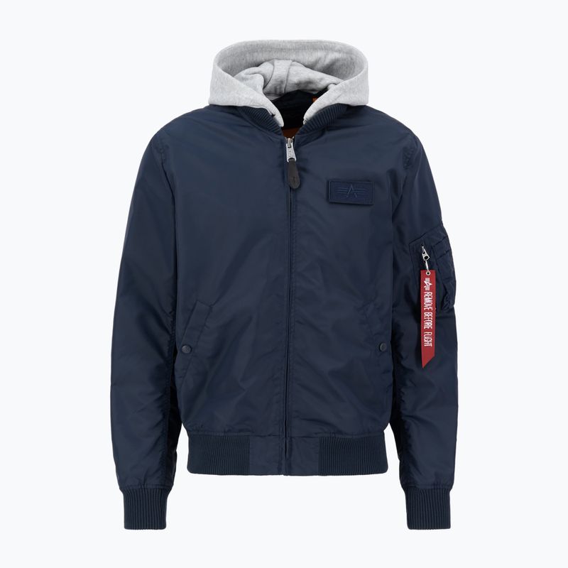 Alpha Industries мъжко яке MA-1 TT Two Tone Hood rep.blue 4