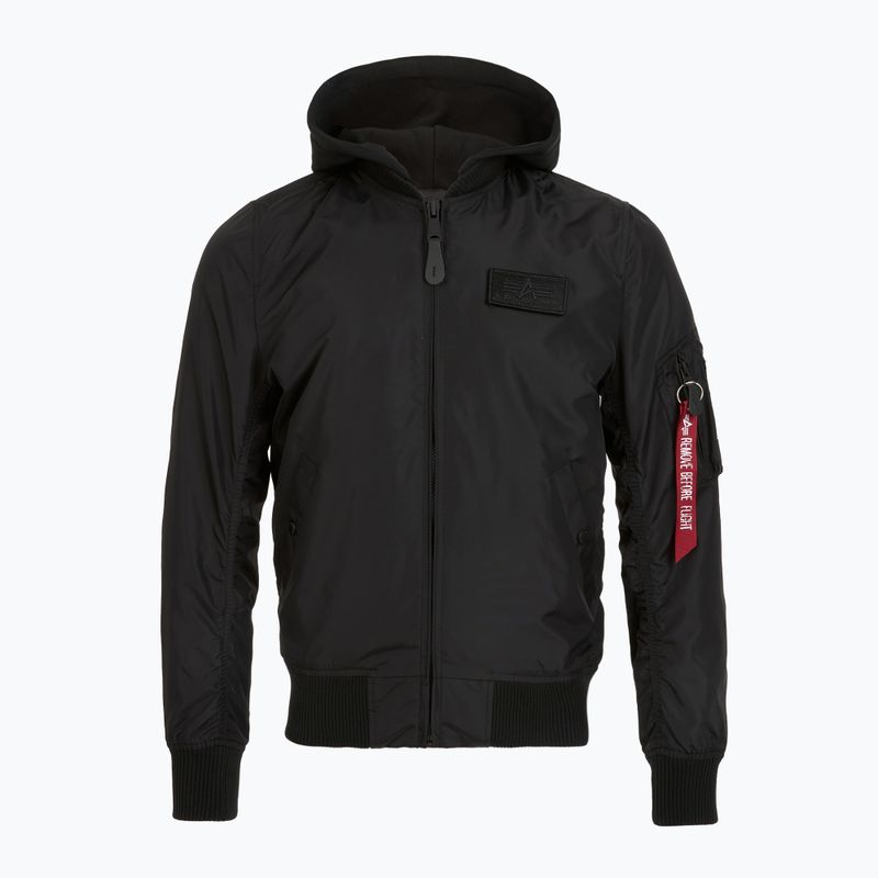 Alpha Industries мъжко яке MA-1 TT Two Tone Hood black/black 3