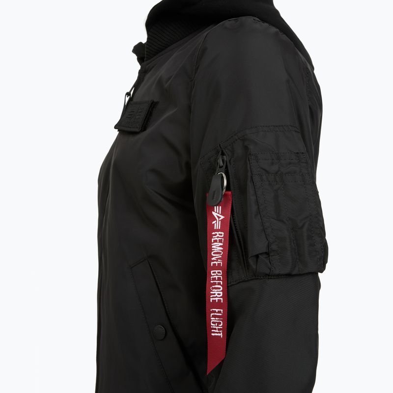 Alpha Industries мъжко яке MA-1 TT Two Tone Hood black/black 7