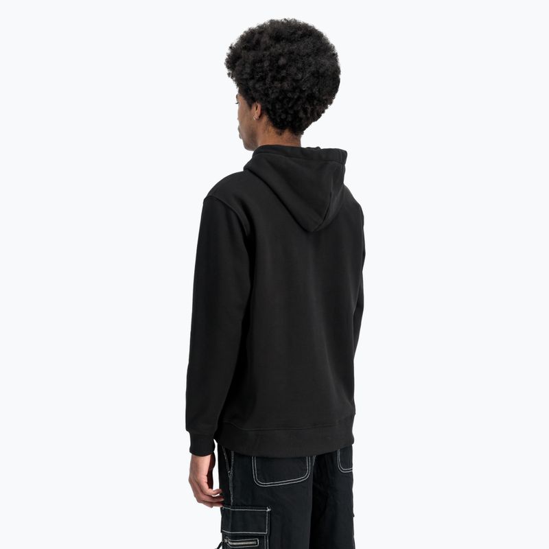 Alpha Industries Basic Small Logo Hoodie black - мъжки 5