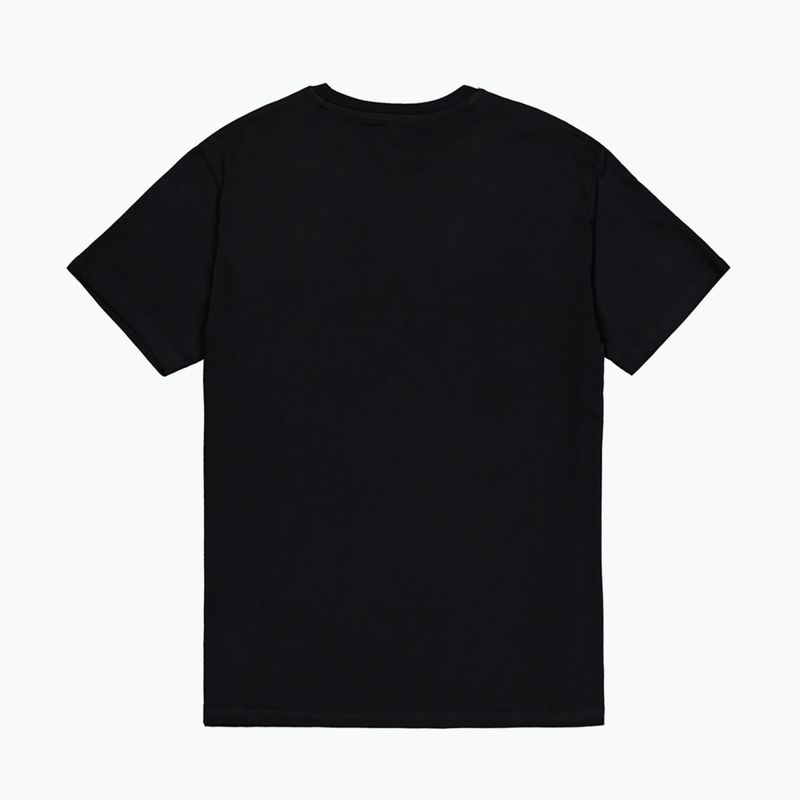 Мъжка тениска Alpha Industries Basic Small Logo черна/неоново оранжева 6