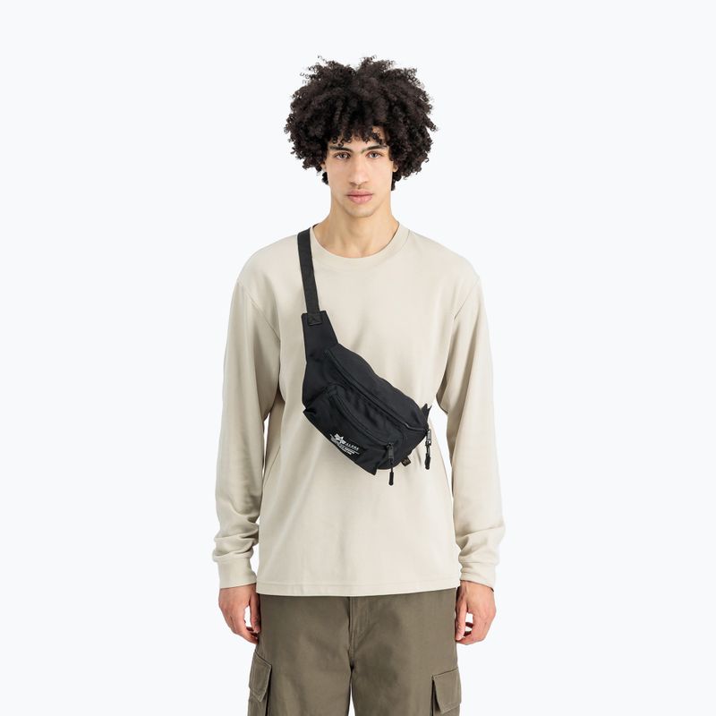 Alpha Industries Big Waist бъбрек черен 4