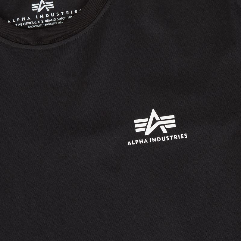 Alpha Industries мъжка тениска Backprint black 3