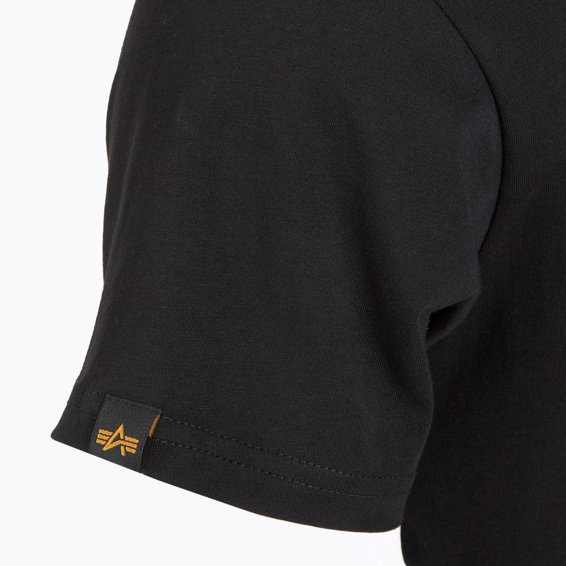 Alpha Industries мъжка тениска Backprint black 4