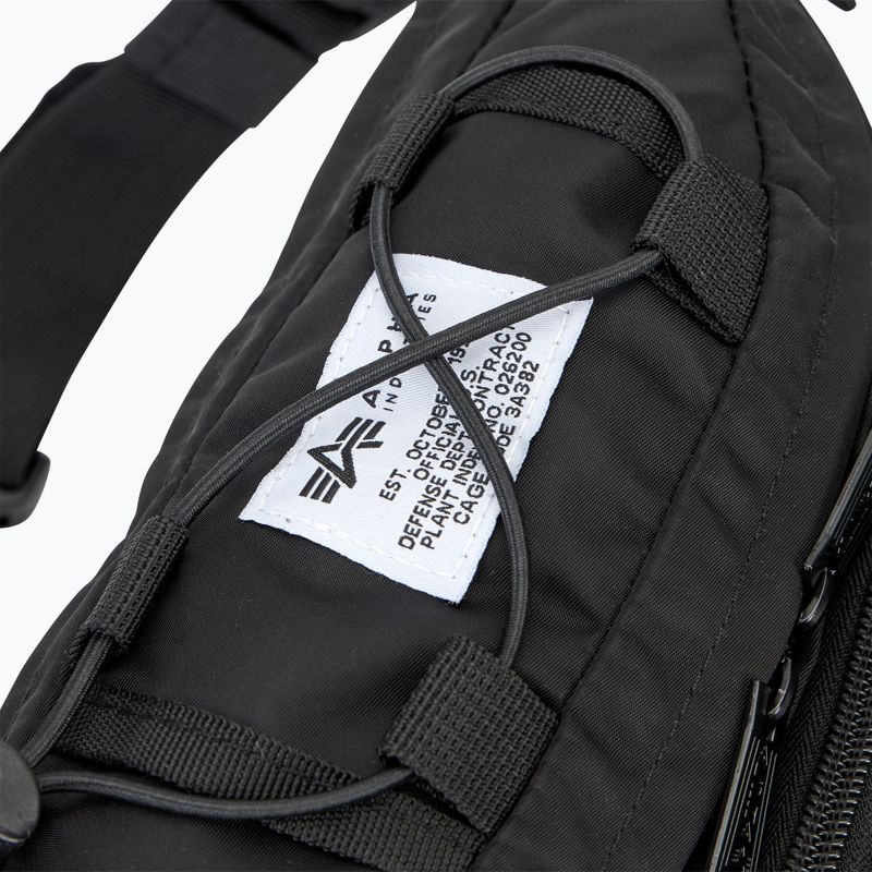 Alpha Industries Tactical Черна бъбречна торбичка за кръста 5