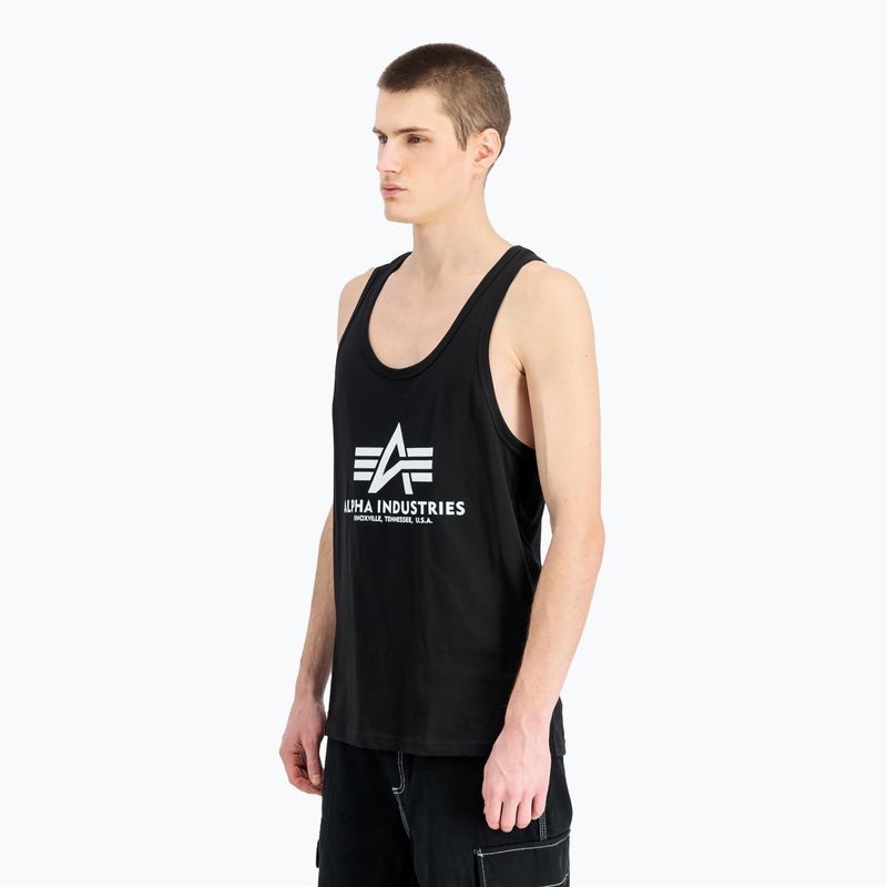 Мъжки тениски Alpha Industries Basic Tank Body Building black 3