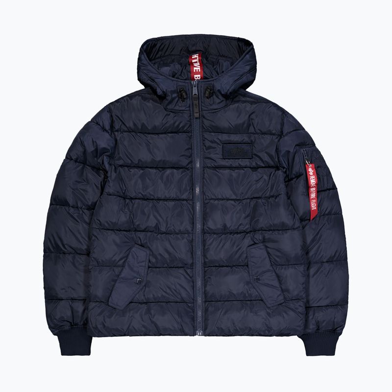 Мъжко яке с качулка Alpha Industries Puffer Faux Down rep.blue 5