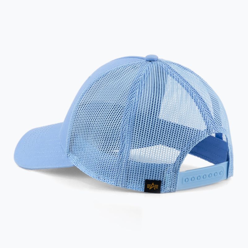 Мъжки Alpha Industries Basic Trucker бейзболна шапка светло синьо 2