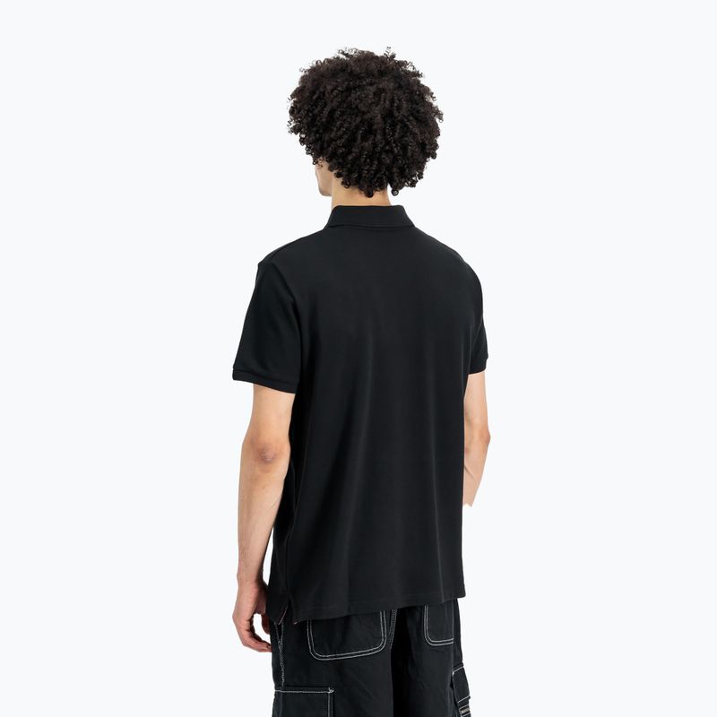 Alpha Industries Basic Polo Small Logo тениска черно 3