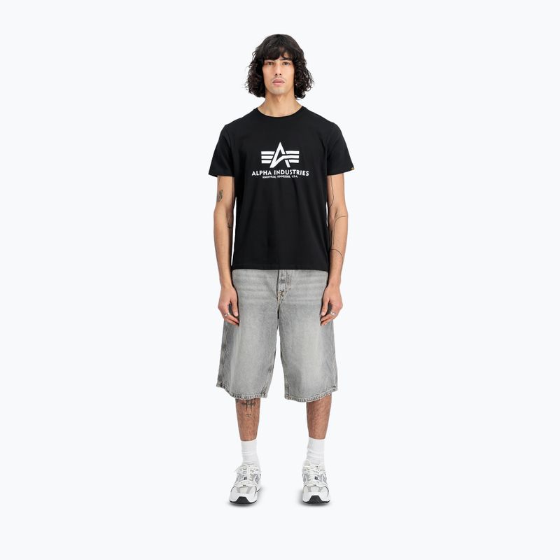 Alpha Industries мъжки тениски Basic (2 бр.) черни 2