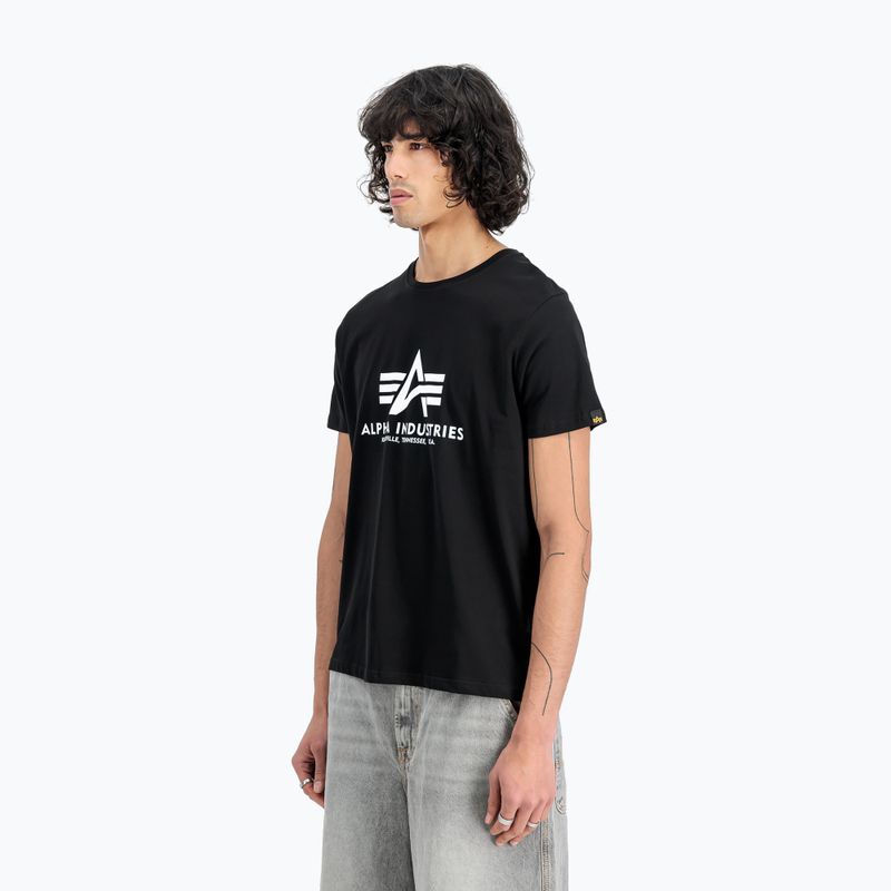Alpha Industries мъжки тениски Basic (2 бр.) черни 4
