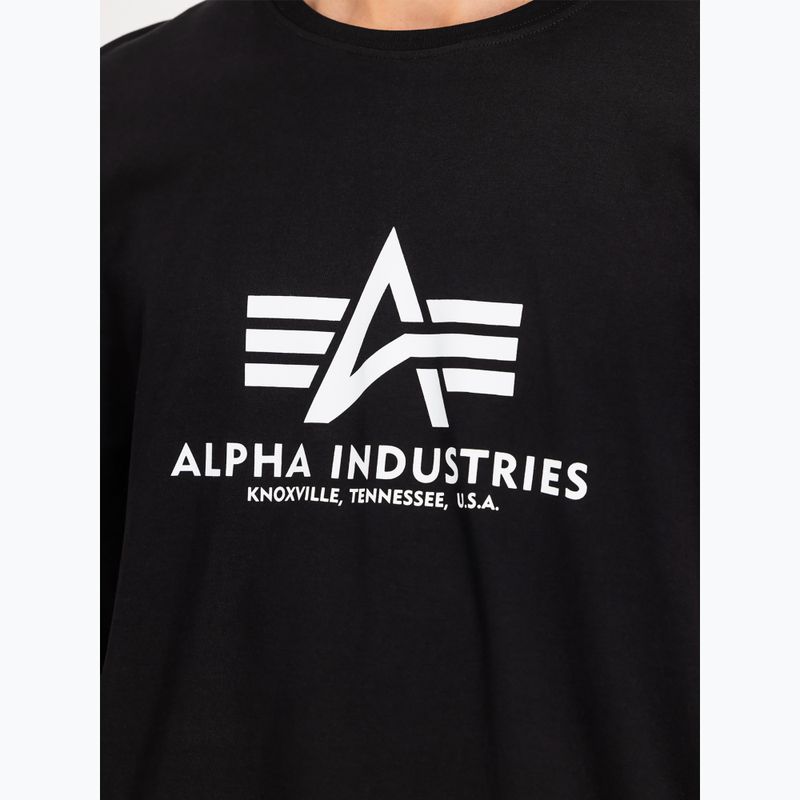 Alpha Industries мъжки тениски Basic (2 бр.) черни 6