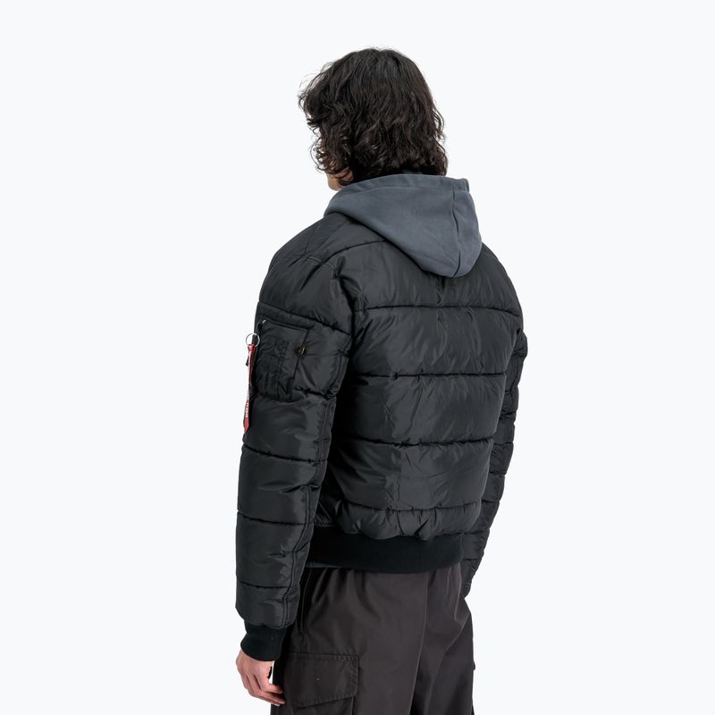 Мъжко яке Alpha Industries MA-1 Puffer Bomber black 3