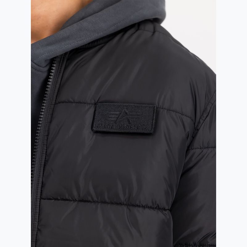 Мъжко яке Alpha Industries MA-1 Puffer Bomber black 4