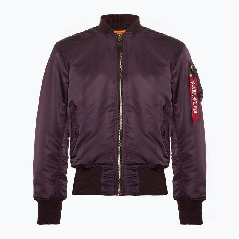 Мъжко яке Alpha Industries MA-1 Heritage plum