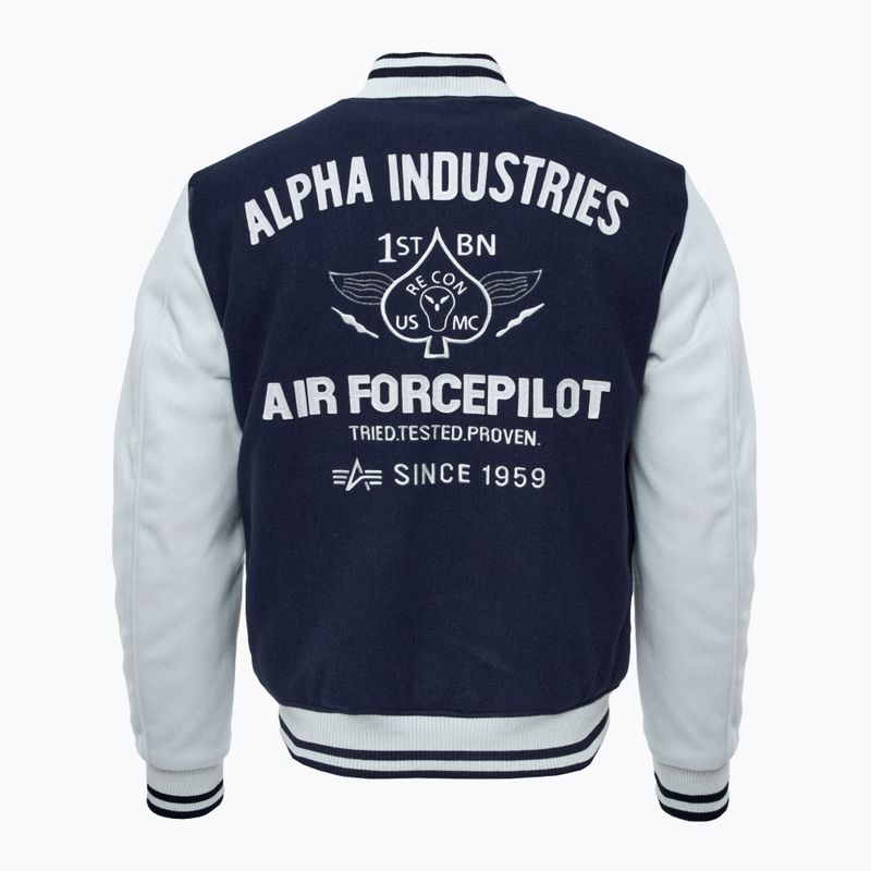 Мъжко яке Alpha Industries Varsity Air Force ultra navy 2