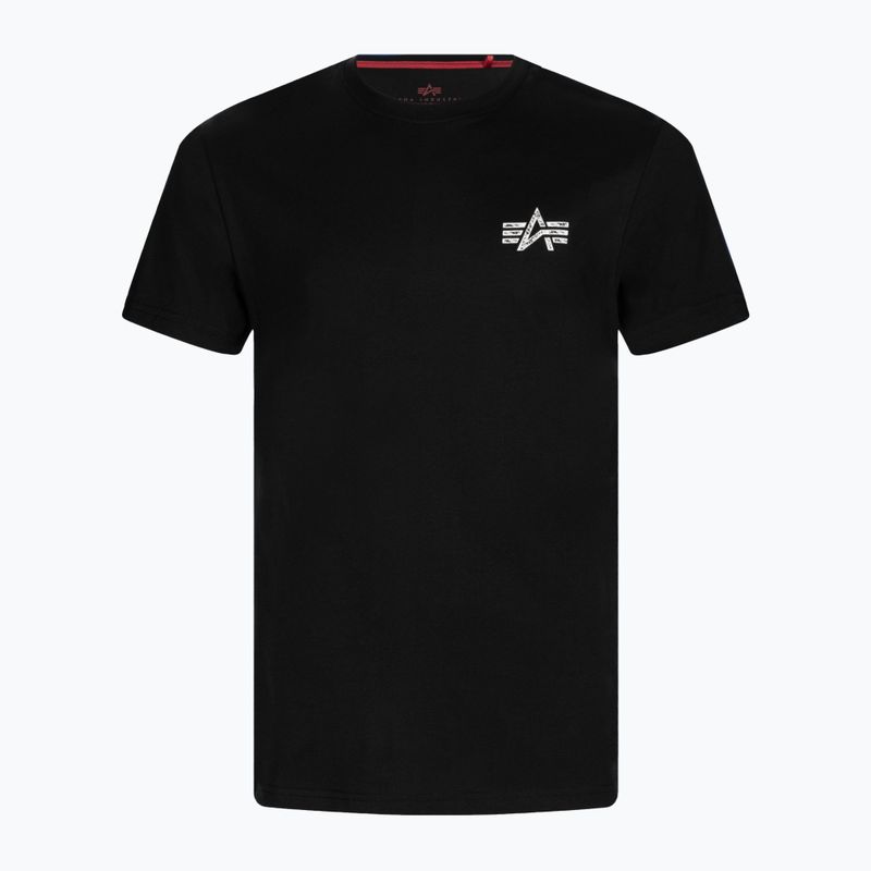 Мъжка тениска Alpha Industries Signature BP T black