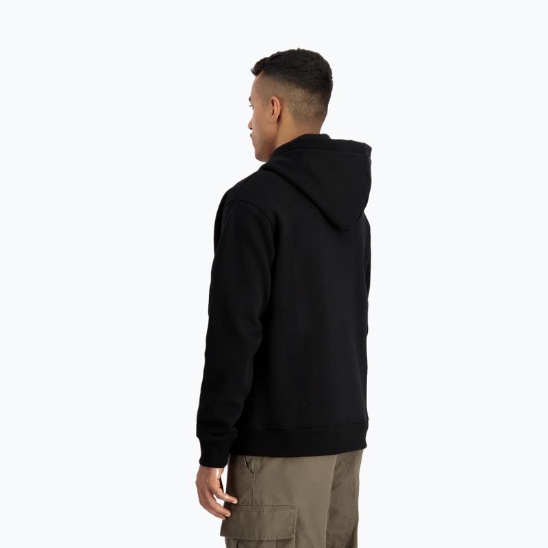 Alpha Industries Basic Hoodie TPU black/chrome за мъже 4